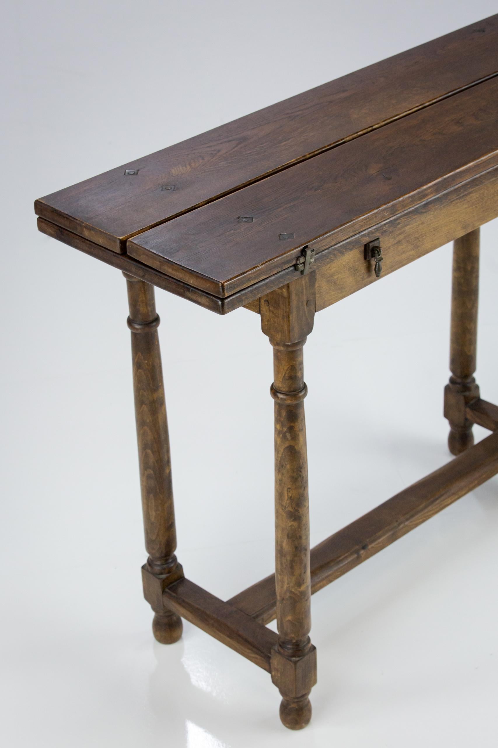 20th Century Hunt Table or Console 4