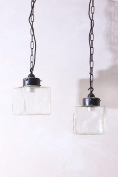 20th Century Ice cube pendant lights - 6 Available