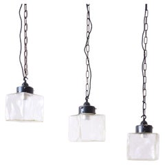 20th Century Ice cube pendant lights - 6 Available