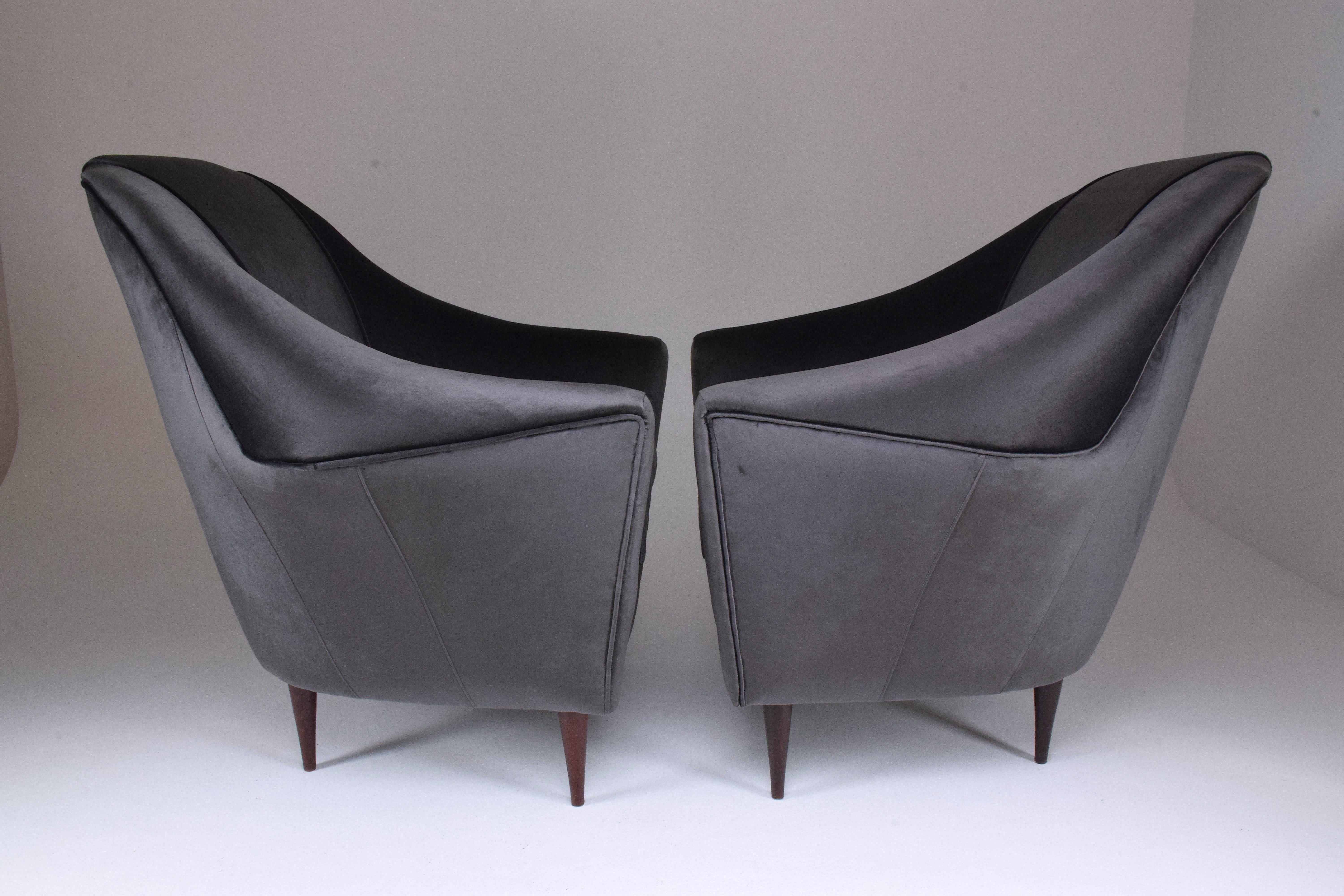 20th Century Ico Parisi Armchairs for Ariberto Colombo, Set of Two, 1950s For Sale 5