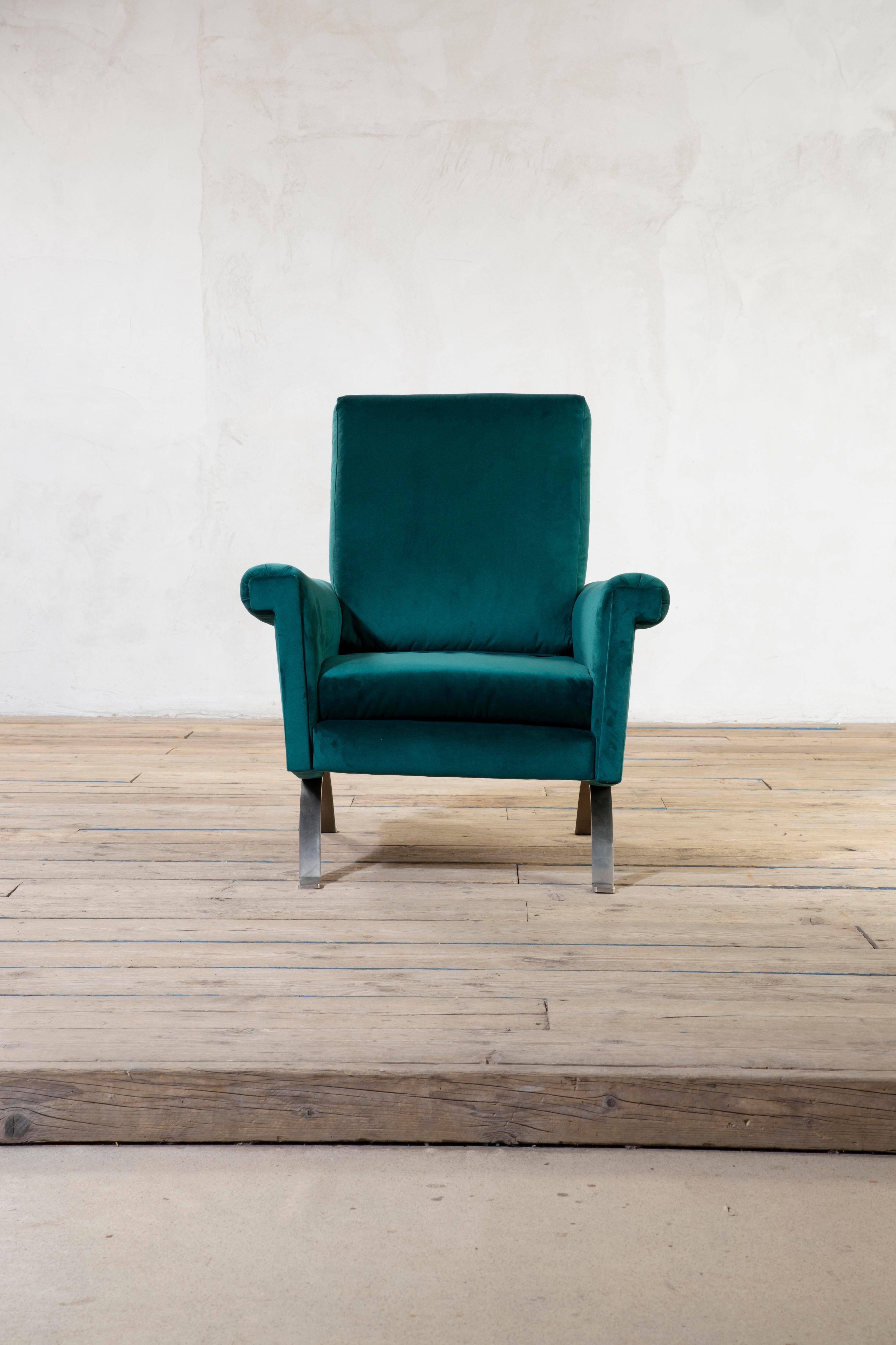 20e siècle, Ico Parisi for Cassina Paire de fauteuils mod. 875 en vente 3