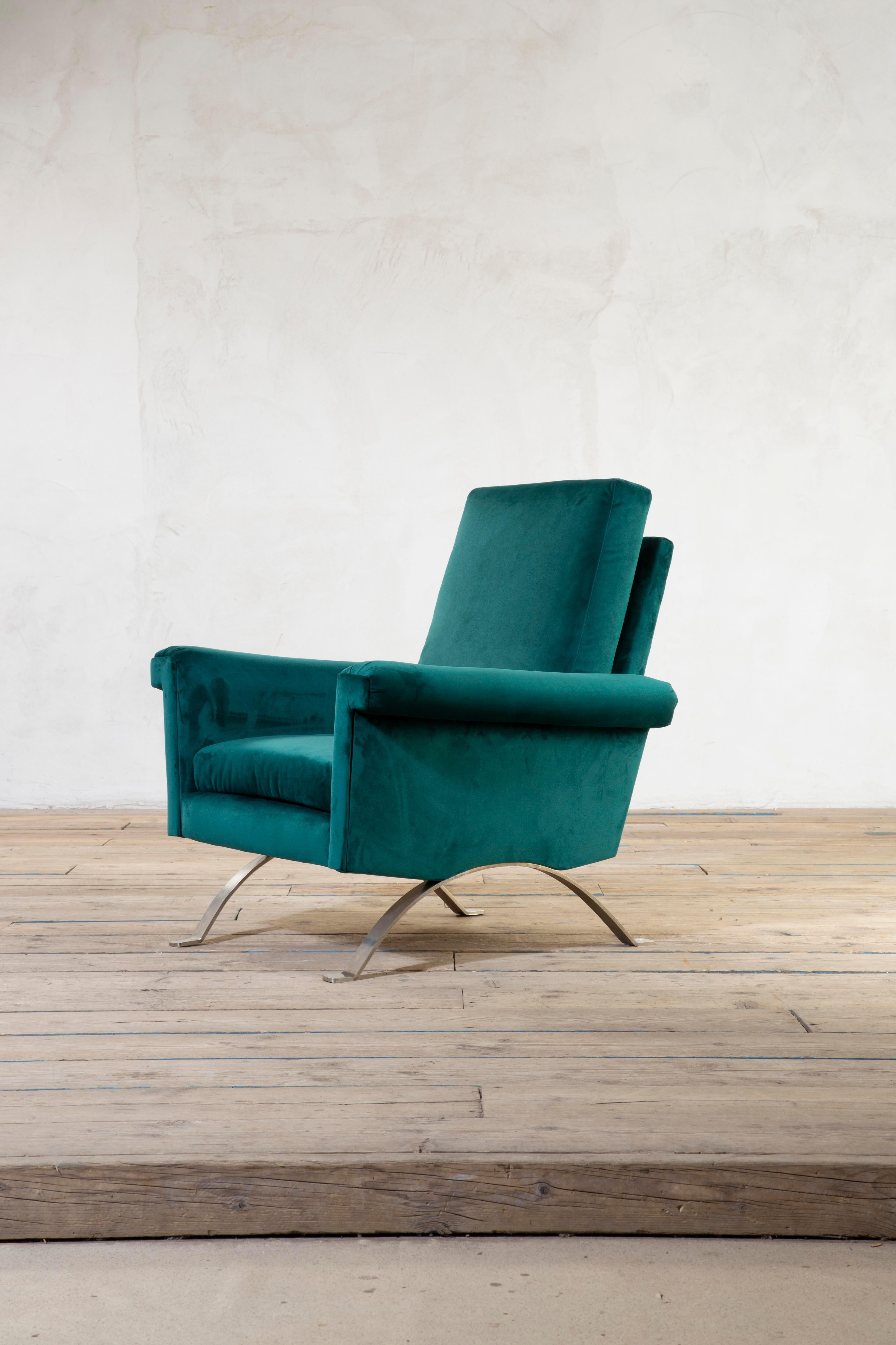 20e siècle, Ico Parisi for Cassina Paire de fauteuils mod. 875 en vente 4