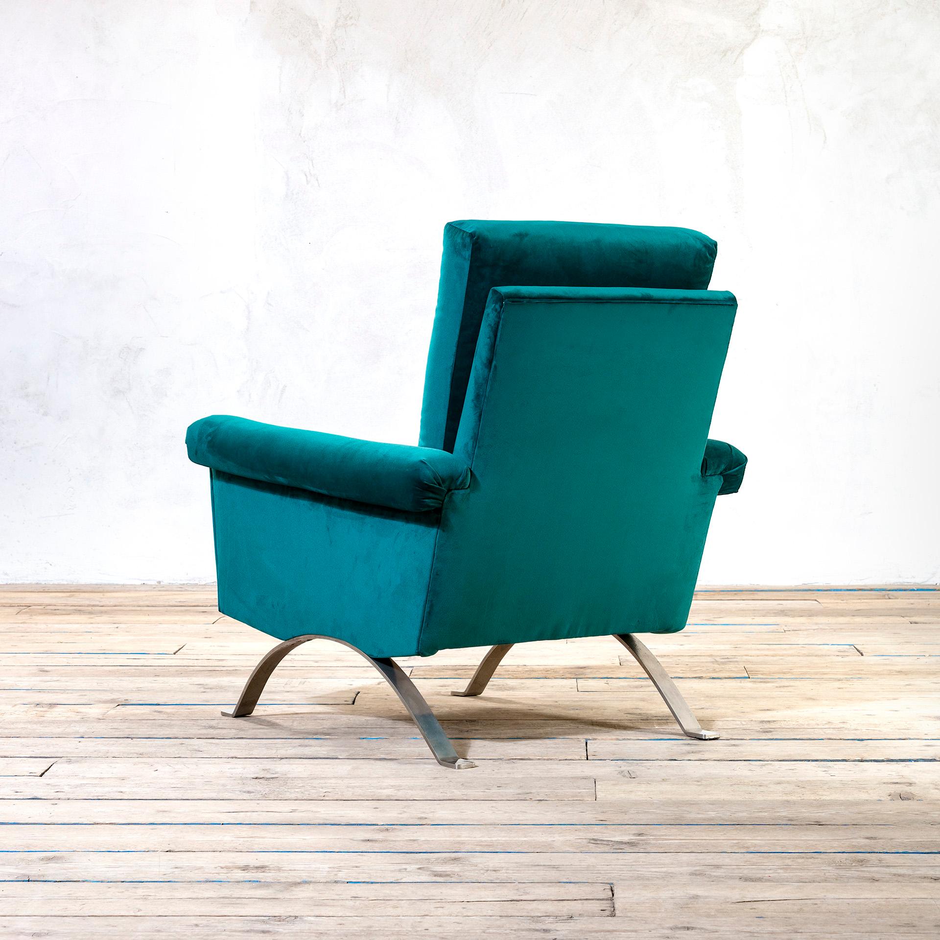 Mid-Century Modern 20e siècle, Ico Parisi for Cassina Paire de fauteuils mod. 875 en vente