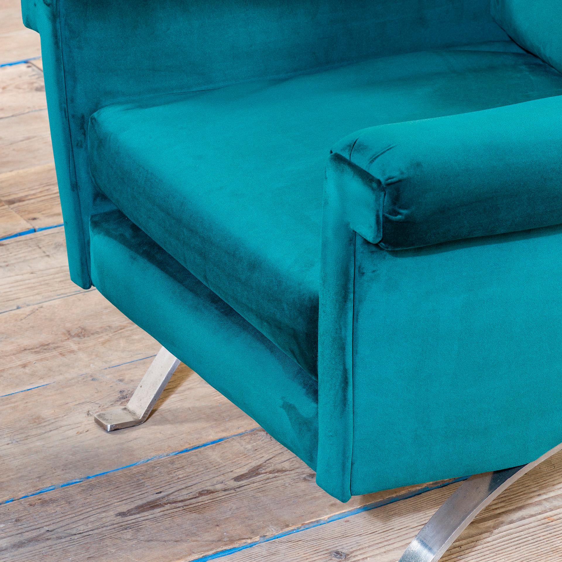 Italian 20e siècle, Ico Parisi for Cassina Paire de fauteuils mod. 875 en vente