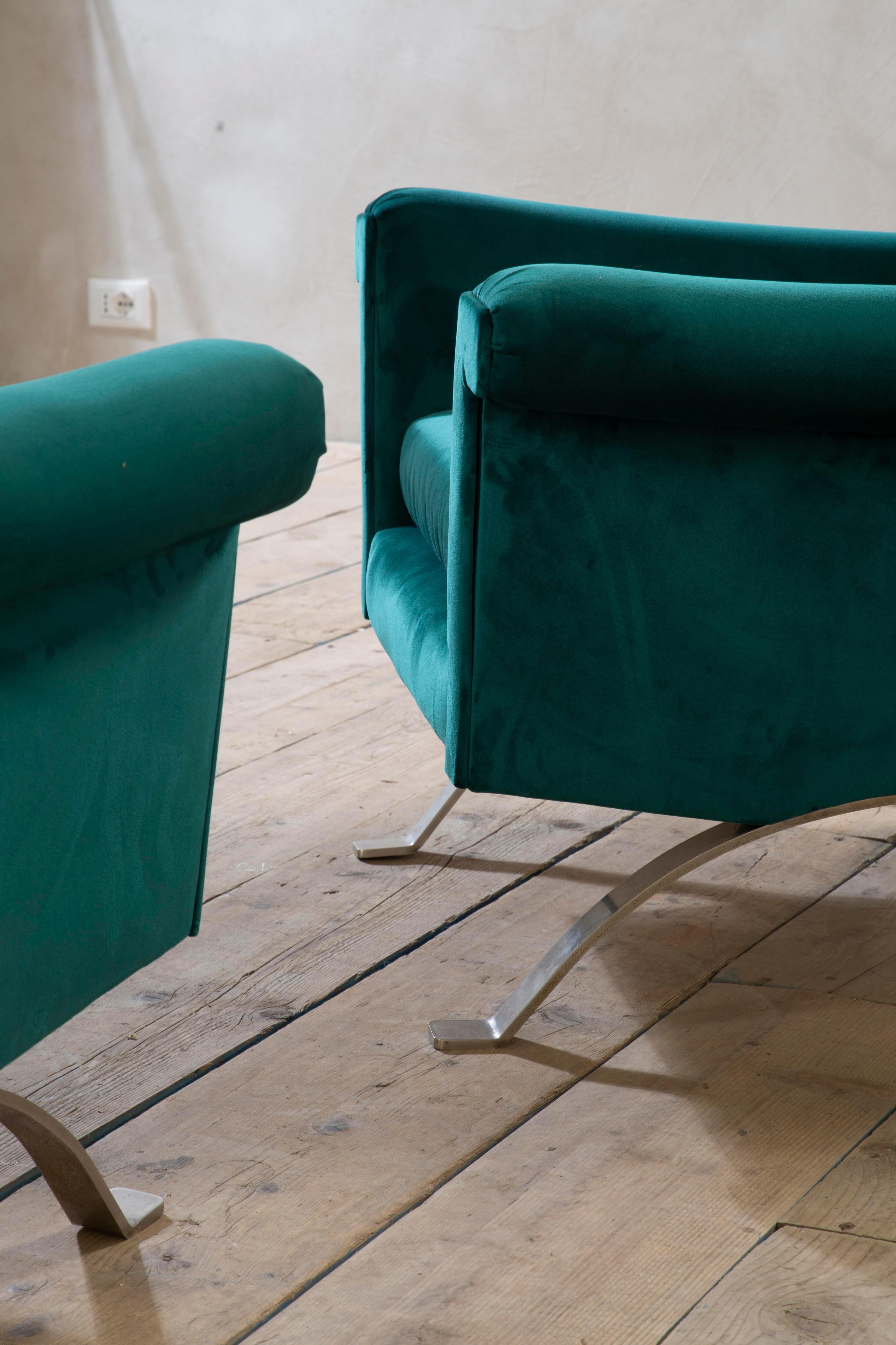 20e siècle, Ico Parisi for Cassina Paire de fauteuils mod. 875 en vente 2