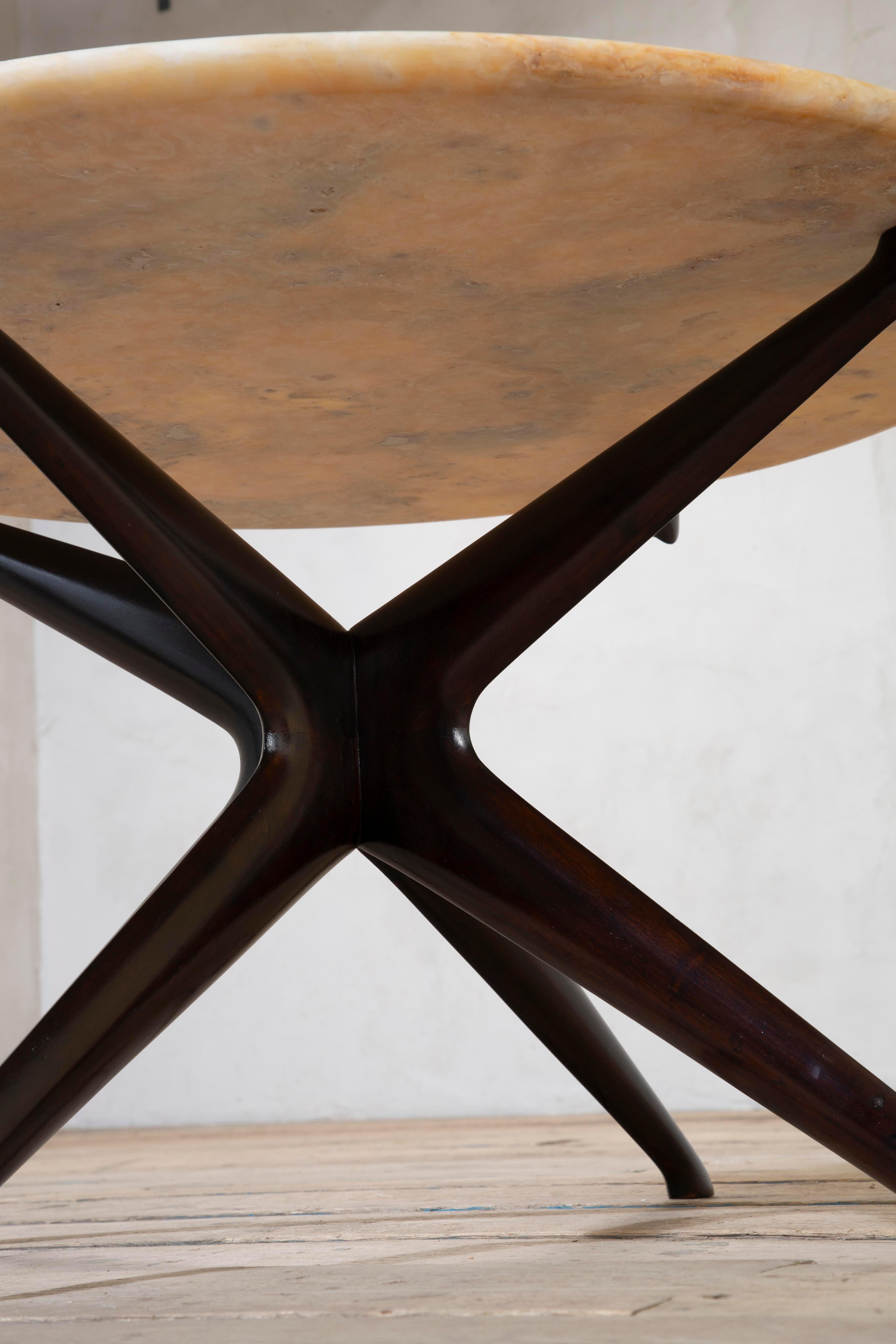 siglo XX, Mesa de centro de mármol Ico Parisi 5