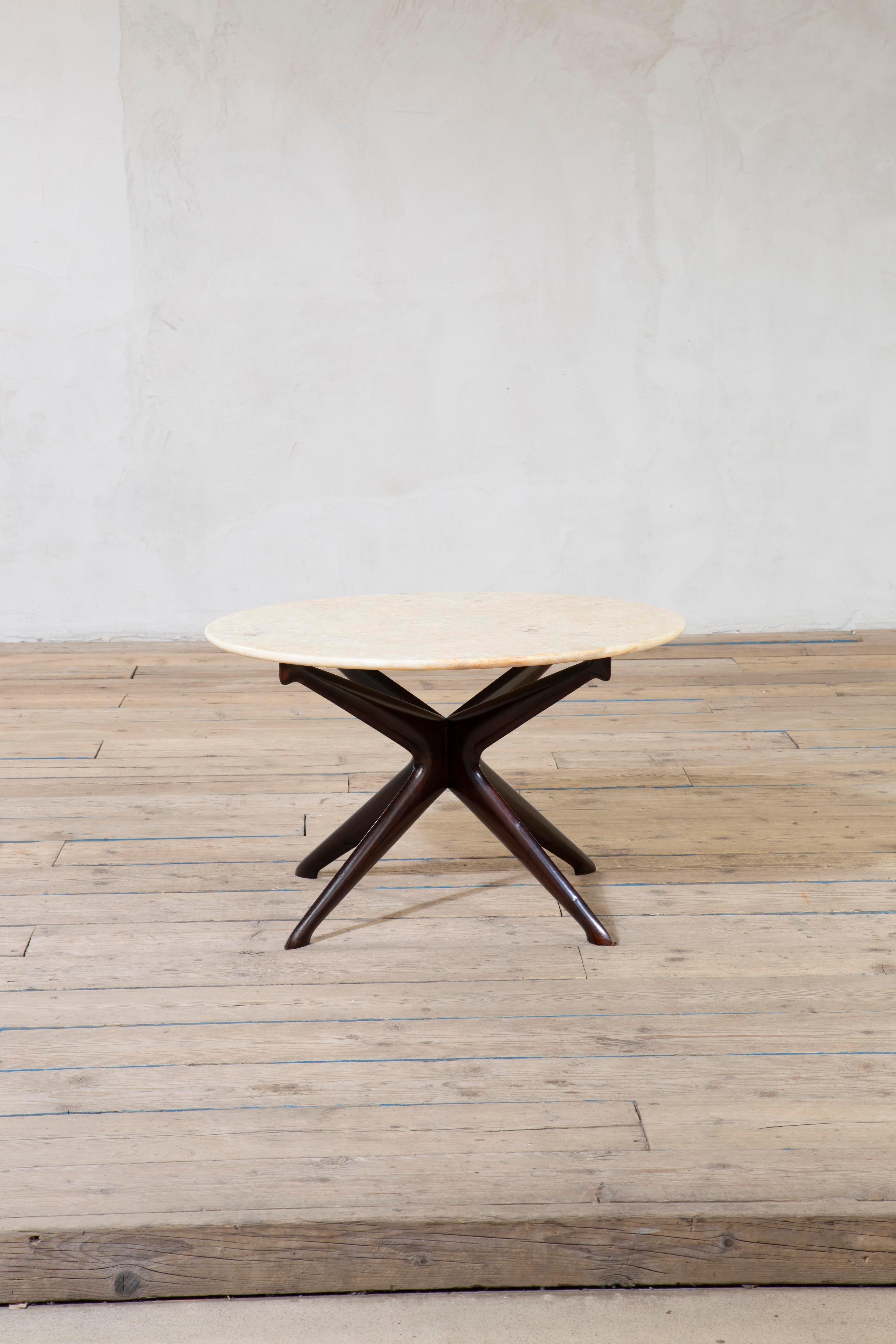 siglo XX, Mesa de centro de mármol Ico Parisi 6