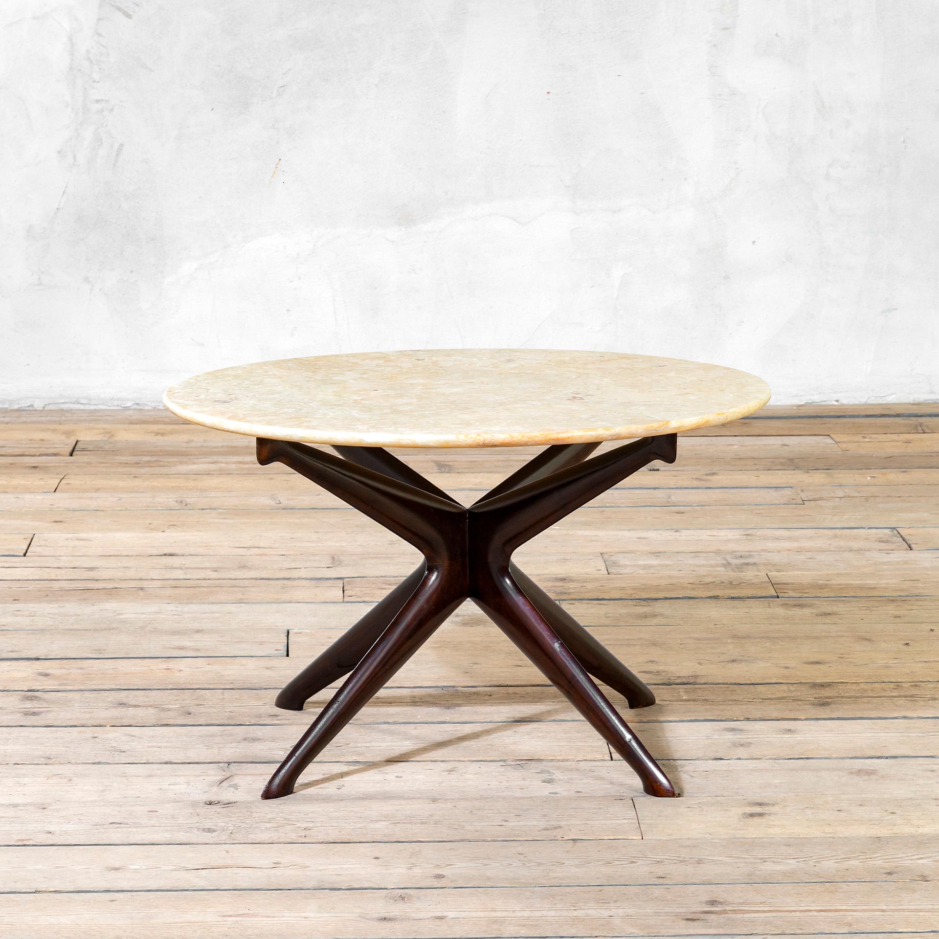 Mid-Century Modern 20e siècle, Ico Parisi Table basse en marbre en vente