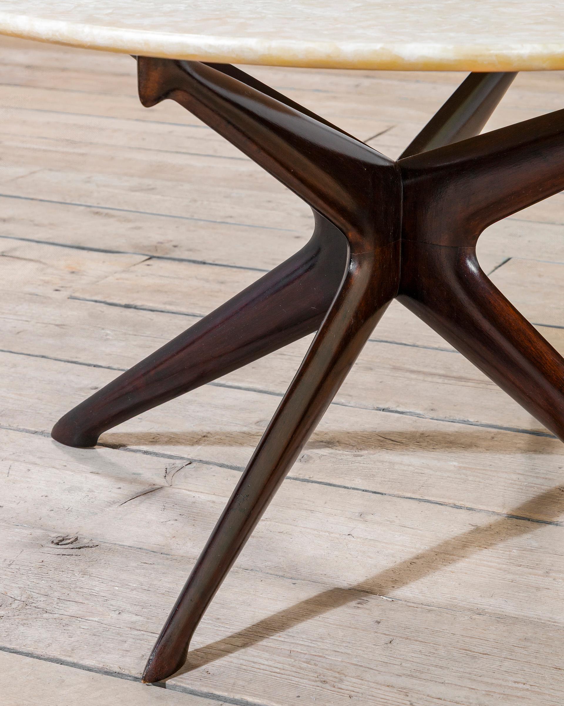 20e siècle, Ico Parisi Table basse en marbre Bon état - En vente à Turin, Turin