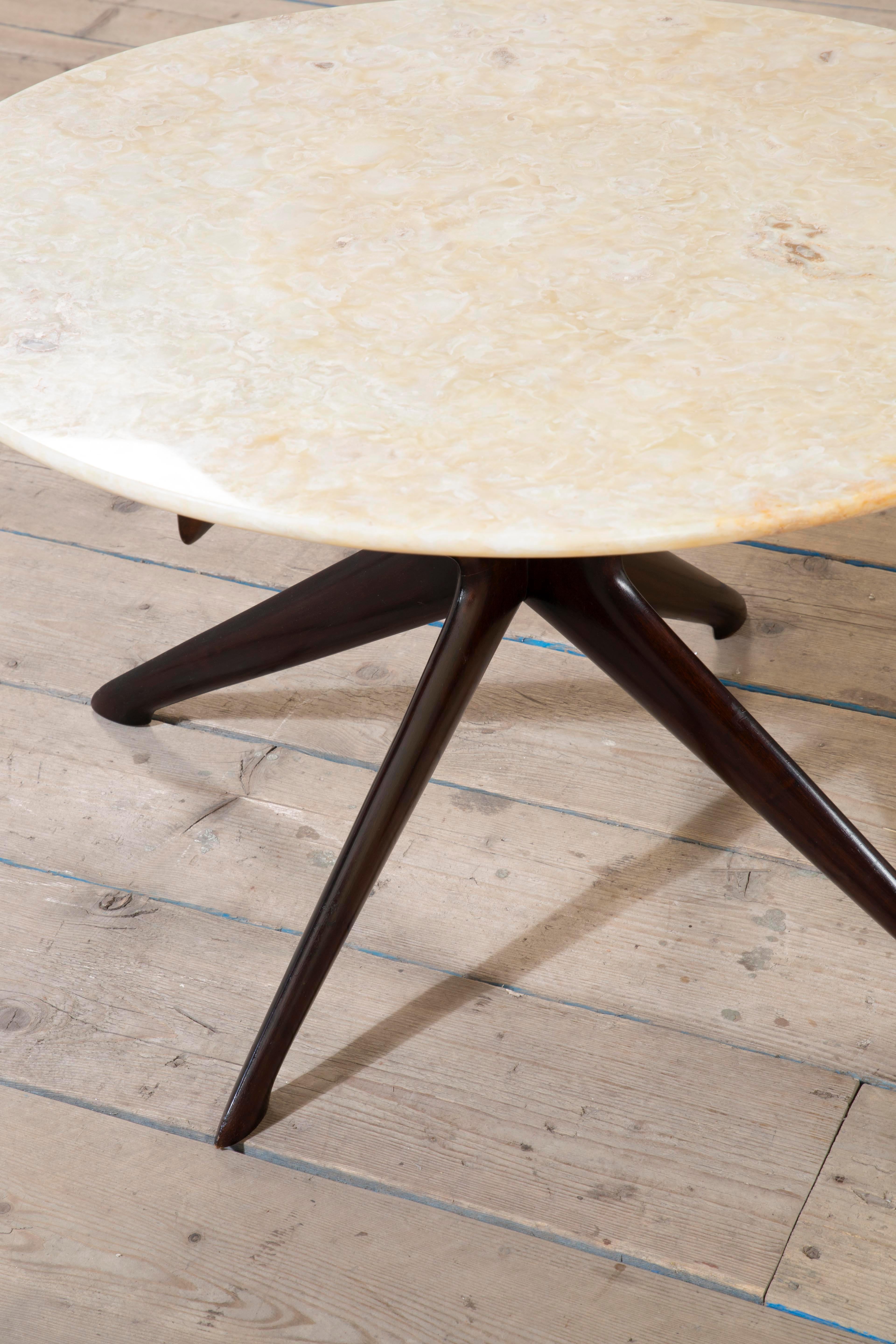 siglo XX, Mesa de centro de mármol Ico Parisi 2