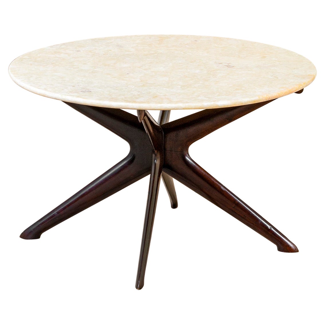 20e siècle, Ico Parisi Table basse en marbre en vente
