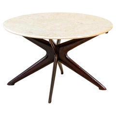 20e siècle, Ico Parisi Table basse en marbre