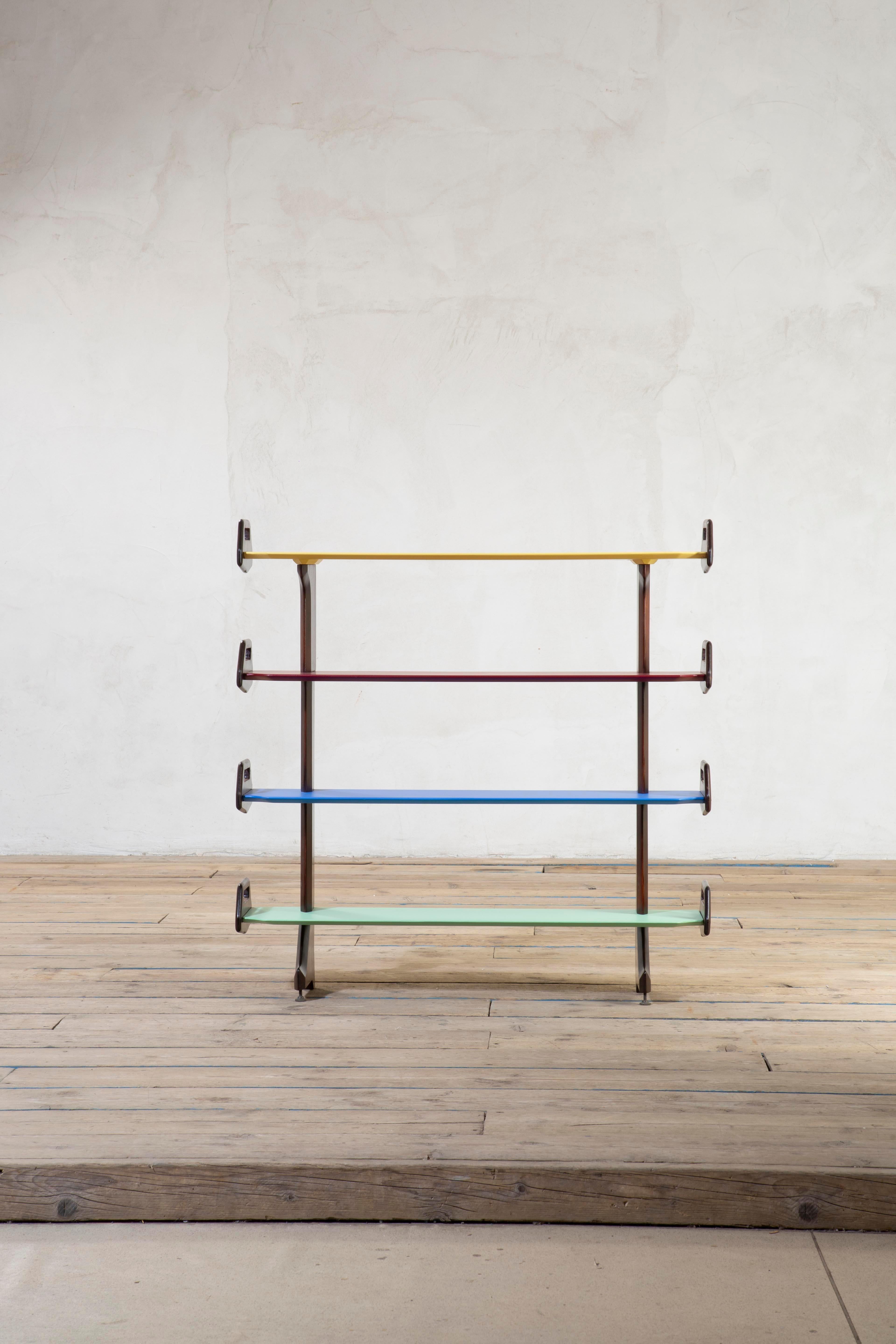 20th Century, Ico Parisi Wooden Bookcase mod. 1955.DB3 in vendita 6