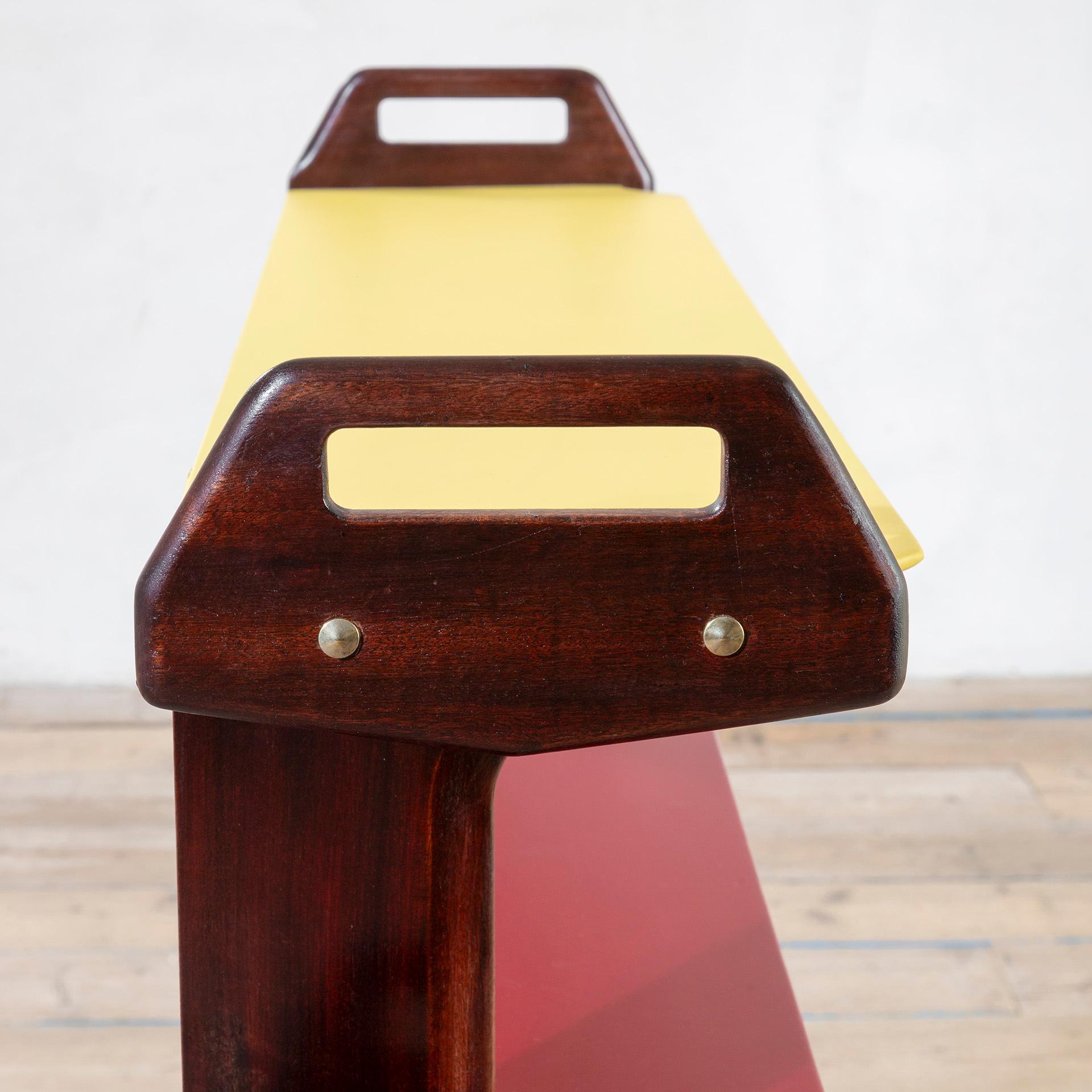 20th Century, Ico Parisi Wooden Bookcase mod. 1955.DB3 For Sale 1