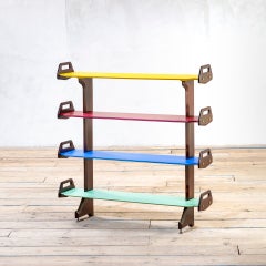siglo XX, librería de madera Ico Parisi mod. 1955.DB3