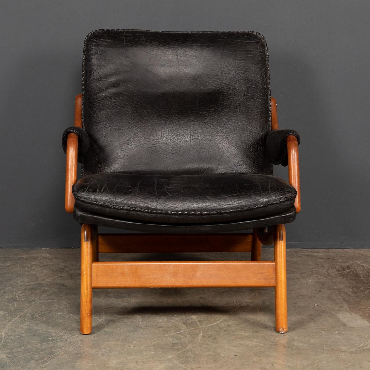 ikea black leather chair