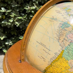 20th Century Illuminated Replogle Globes, Inc. Globe and Stand- 2 Pieces