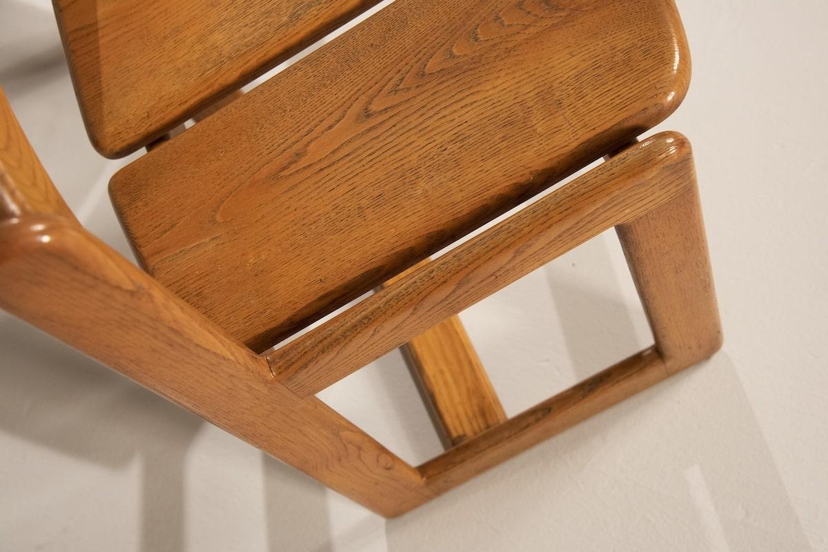 20e siècle, Ilmari Tapiovaara pour Fratelli Montina Ensemble de 8 chaises en vente 2