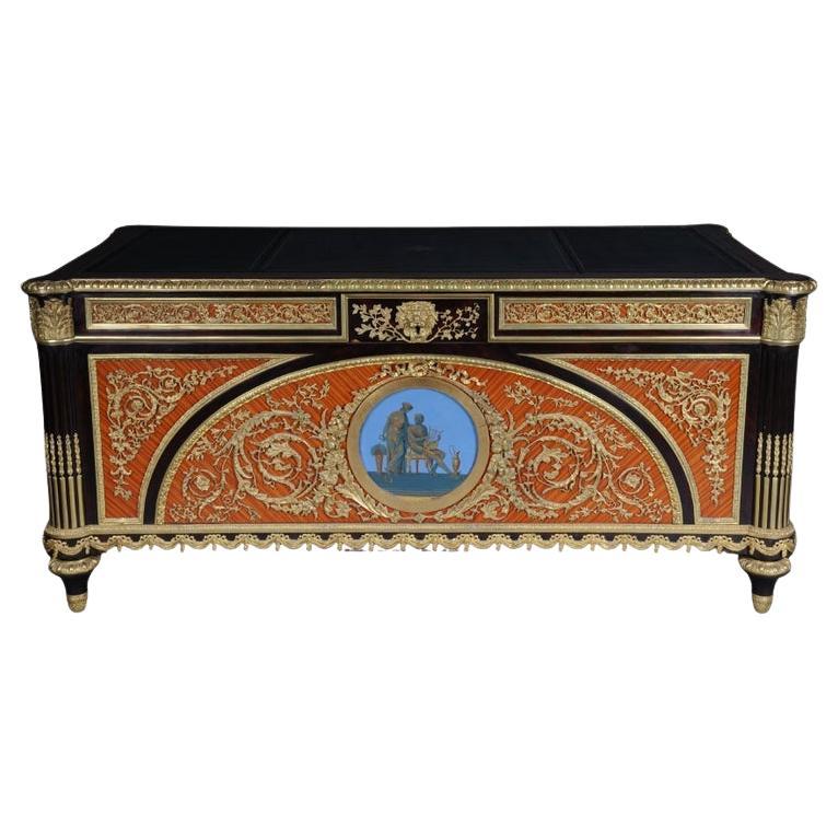 20th Century imperial Bureau Plat / Desk in the Style of Louis XVI