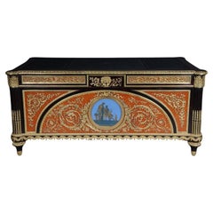 Vintage 20th Century imperial Bureau Plat / Desk in the Style of Louis XVI