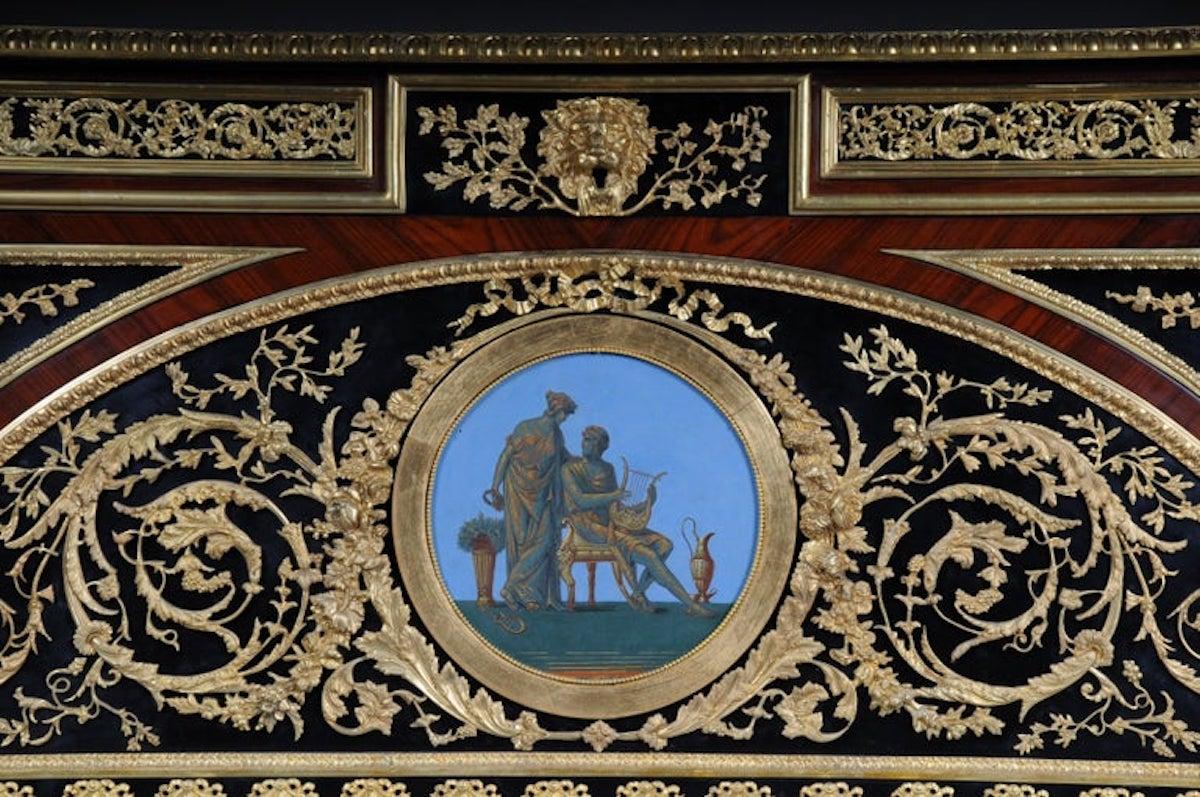 Scrivania imperiale del XX secolo nello stile di Luigi XVI in vendita 10