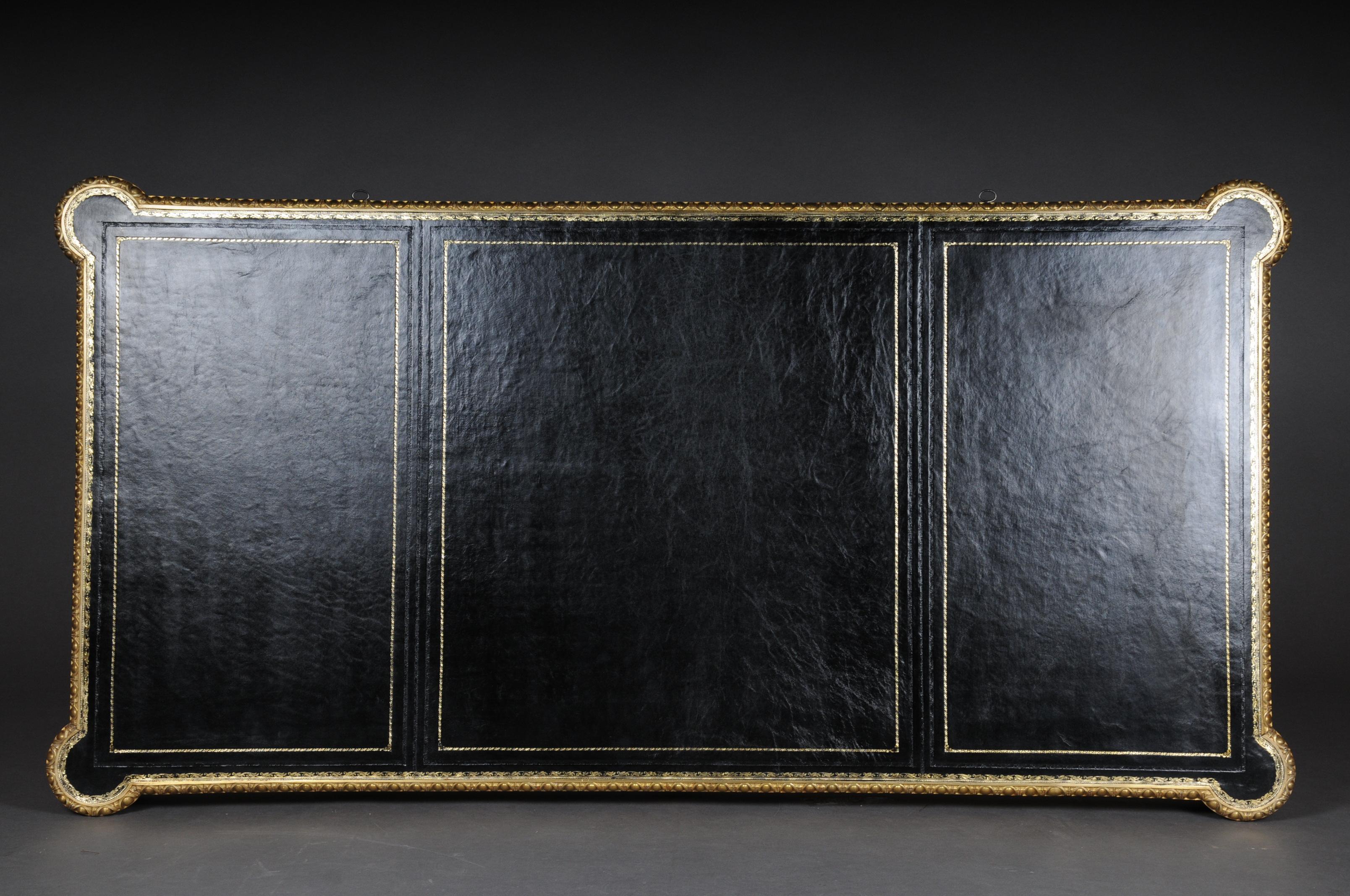 imperialer Bureau Plat / Schreibtisch im Stil von Louis XVI des 20 12