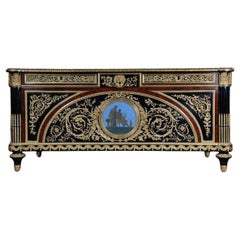 Vintage 20th Century Imperial Bureau Plat / Writing Desk in the Style of Louis XVI