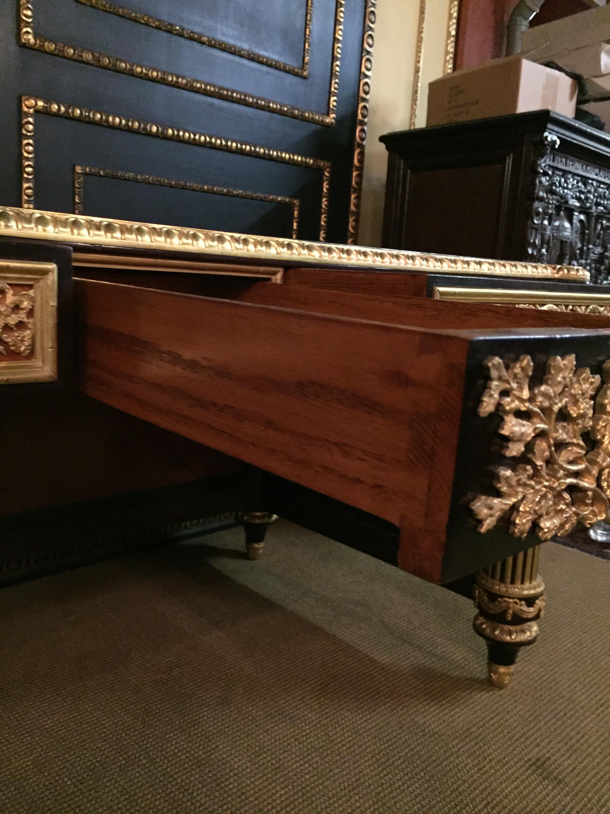 20th Century imperial Bureau Plat / Writing Table in the Style of Louis XVI 7