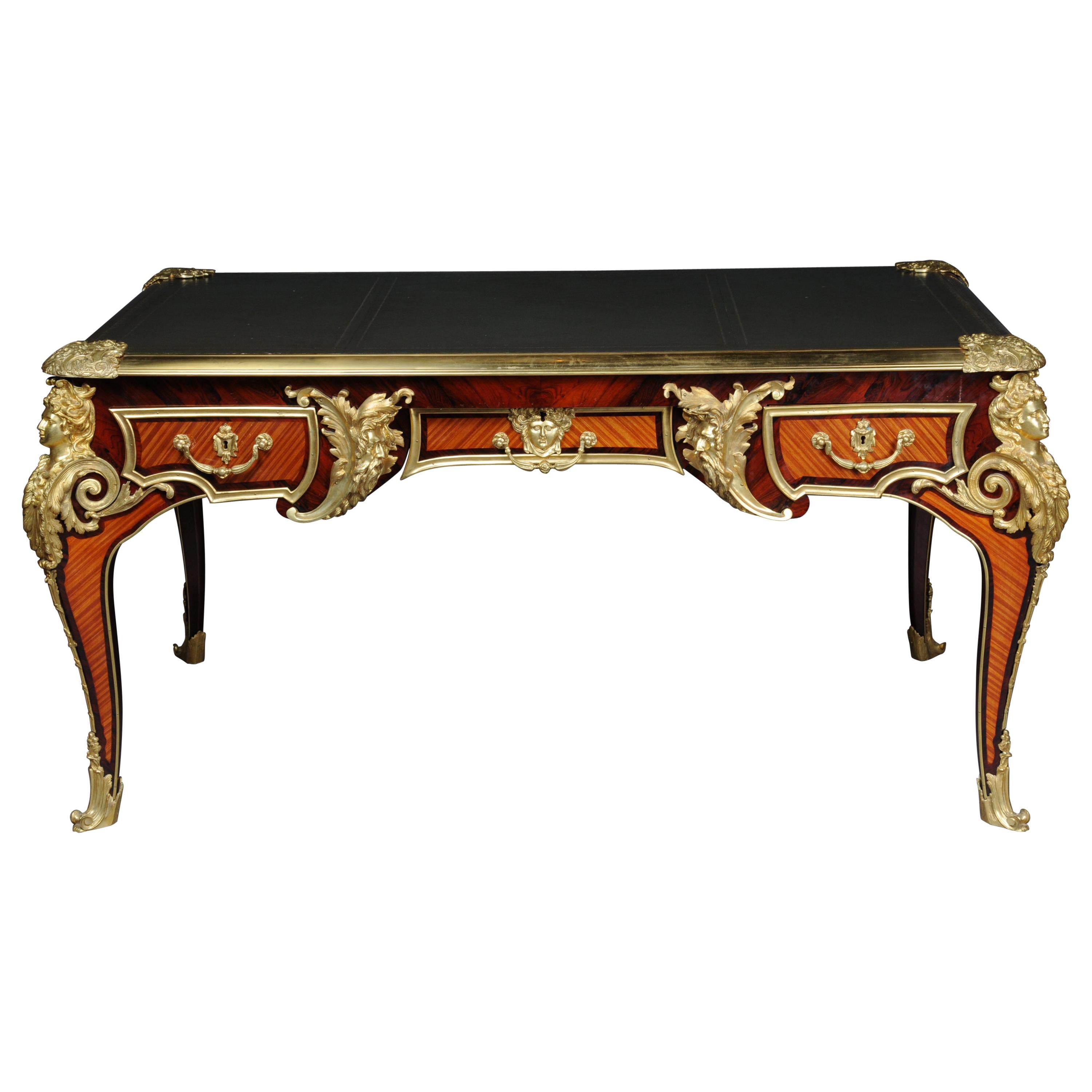 20th Century Imperial French Bureau Plat or Desk by Charles Boulle For Sale