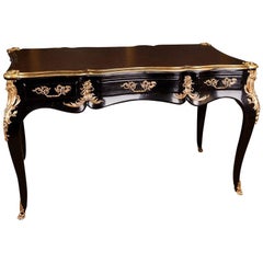 20th Century, Imperial French Desk Bureau Plat Louis XV antique Style