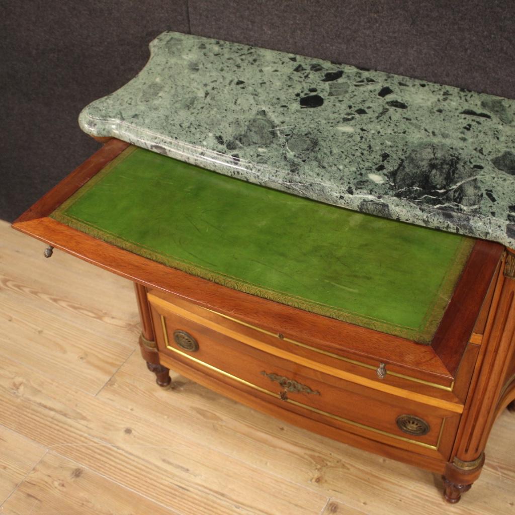 20th Century in Wood with Marble Top French Dresser, 1960 1