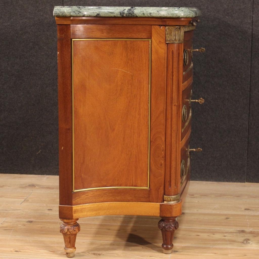 20th Century in Wood with Marble Top French Dresser, 1960 5