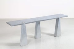 Angelo Mangiarotti Incas Console Table in Sandstone by Skipper, 1970s