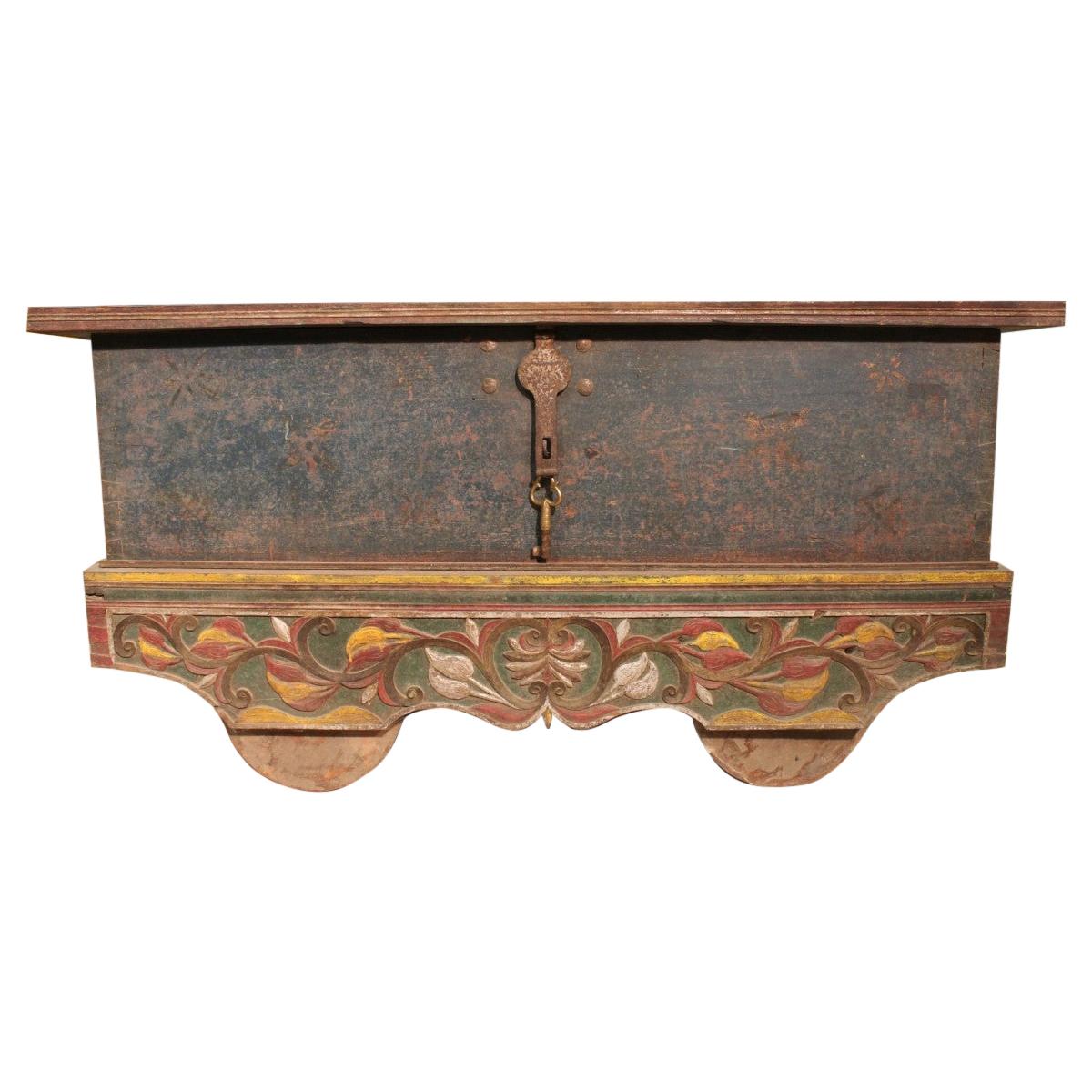 20th Century Indian Wooden Double Trunk For Sale
