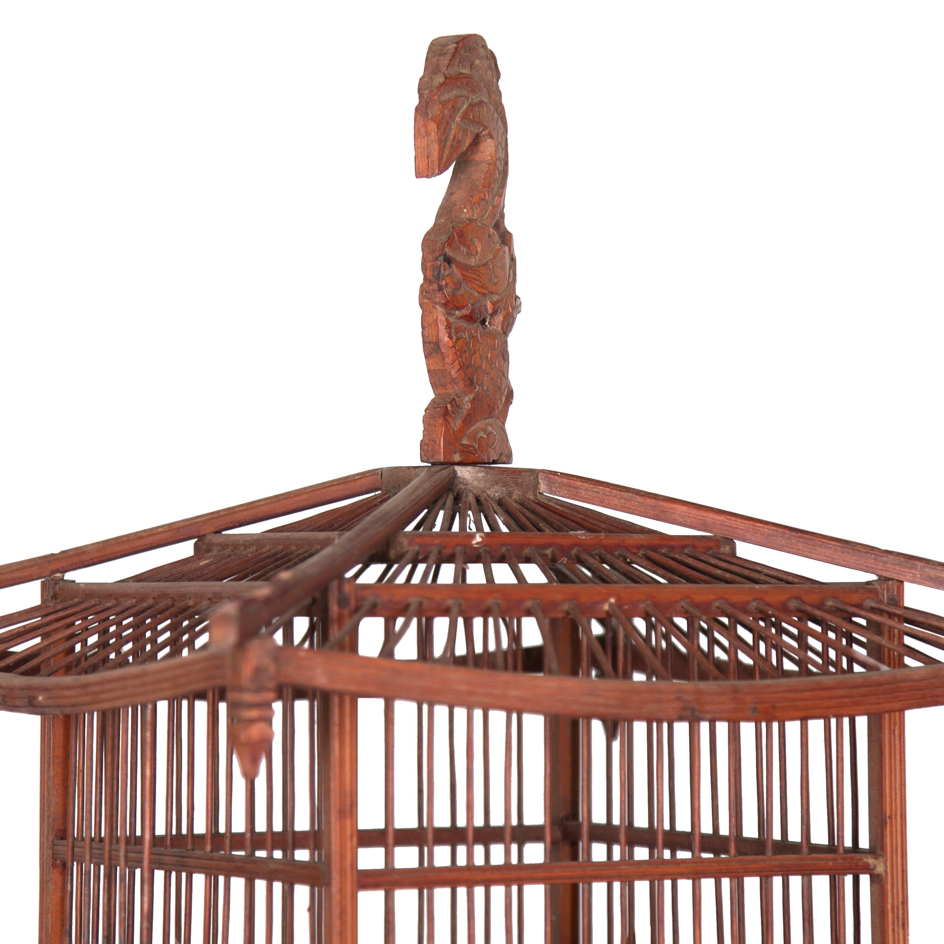 Indochina-Vogelkfig des 20. Jahrhunderts im Zustand „Gut“ im Angebot in Tetbury, Gloucestershire