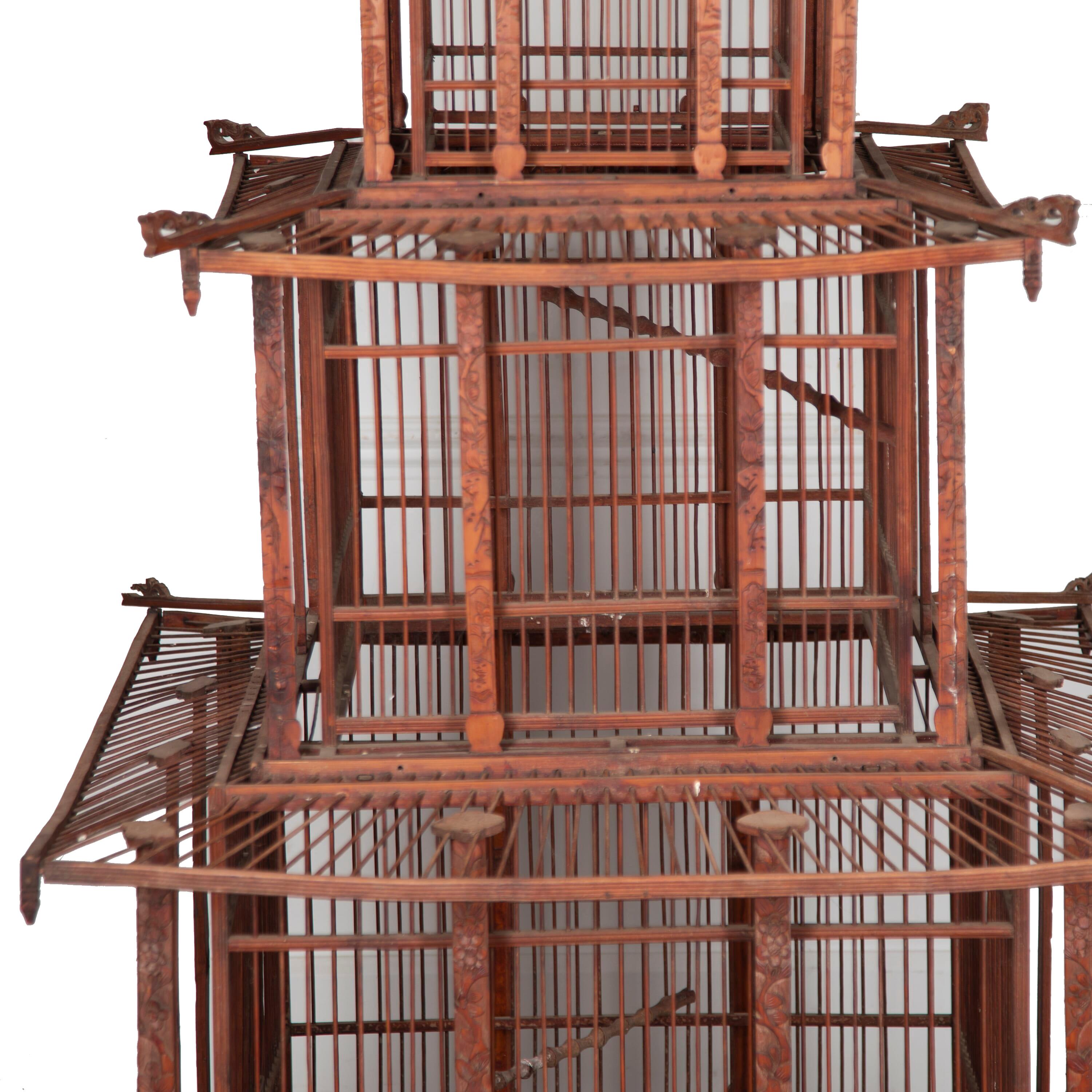 20th Century Indochina Bird Cage For Sale 1