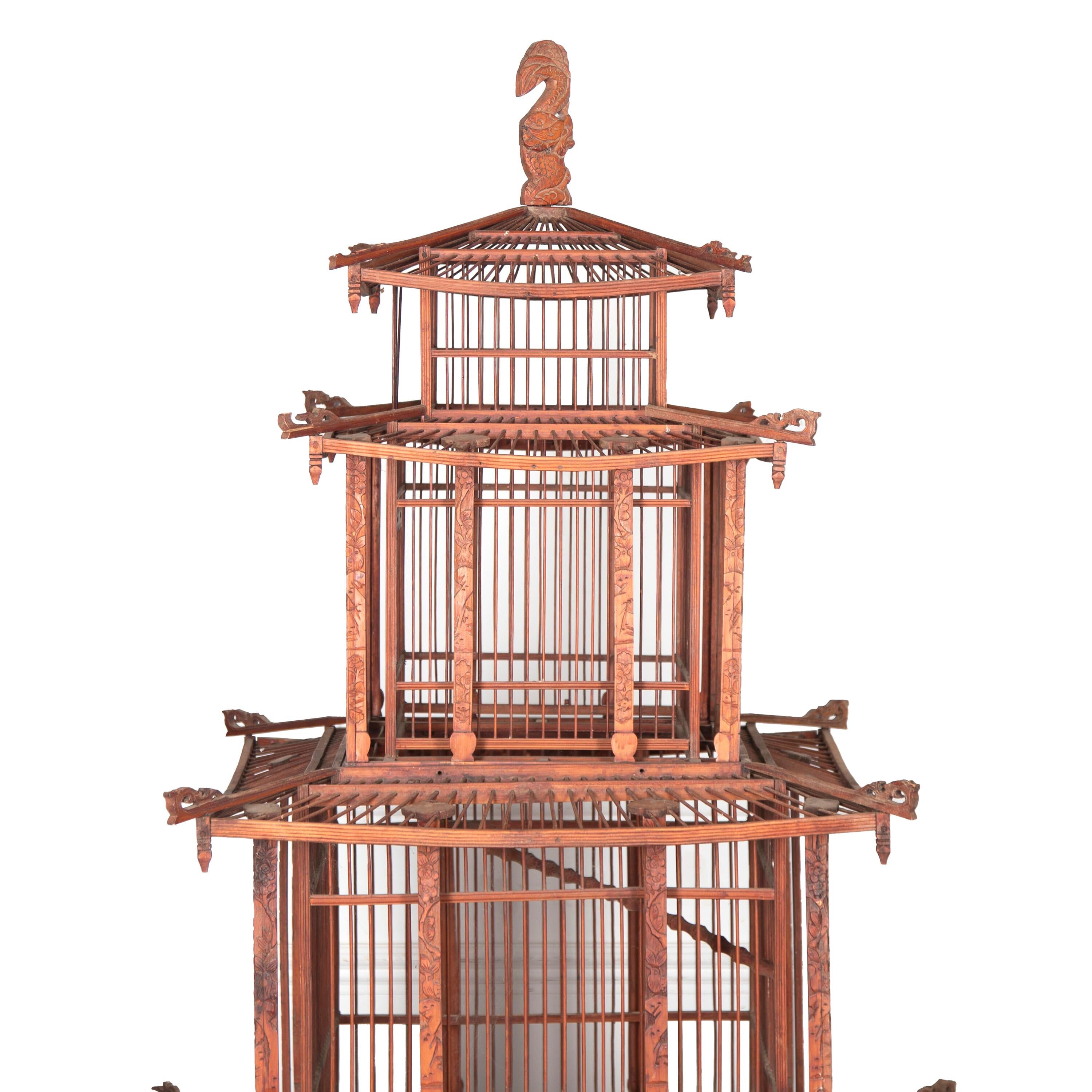 20th Century Indochina Bird Cage For Sale 3