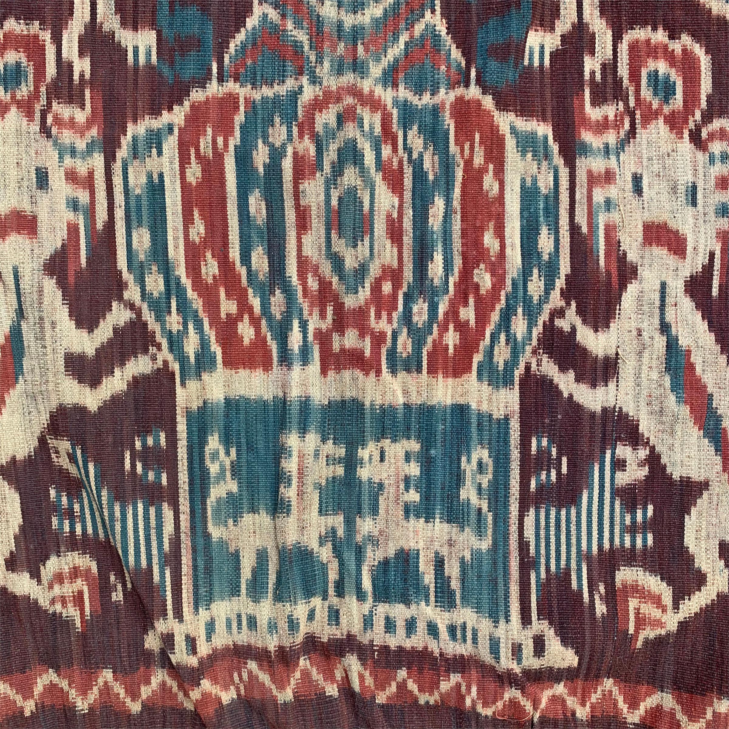 Hand-Woven 20th Century Indonesian Ikat Textile