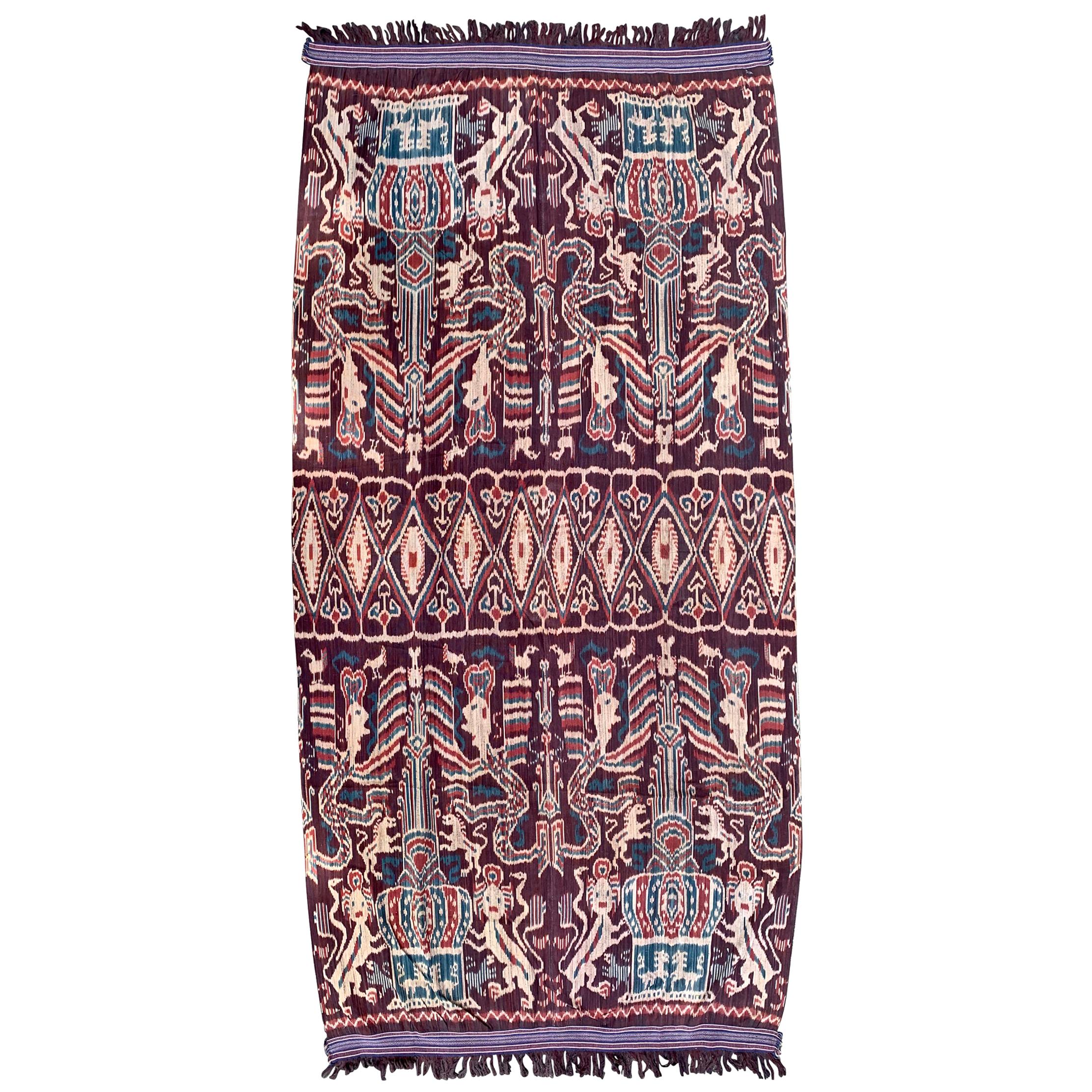 20th Century Indonesian Ikat Textile