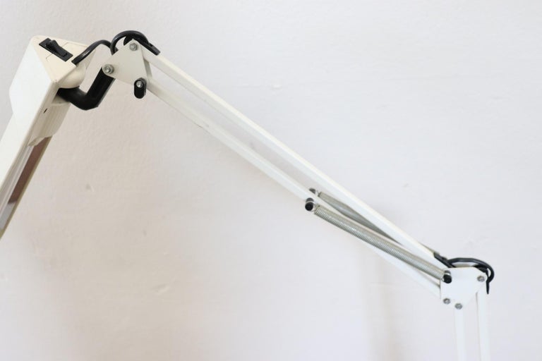 Italian 20th Century Industrial Design Adjustable Table Desk Lamp by Luxo, 1980s For Sale