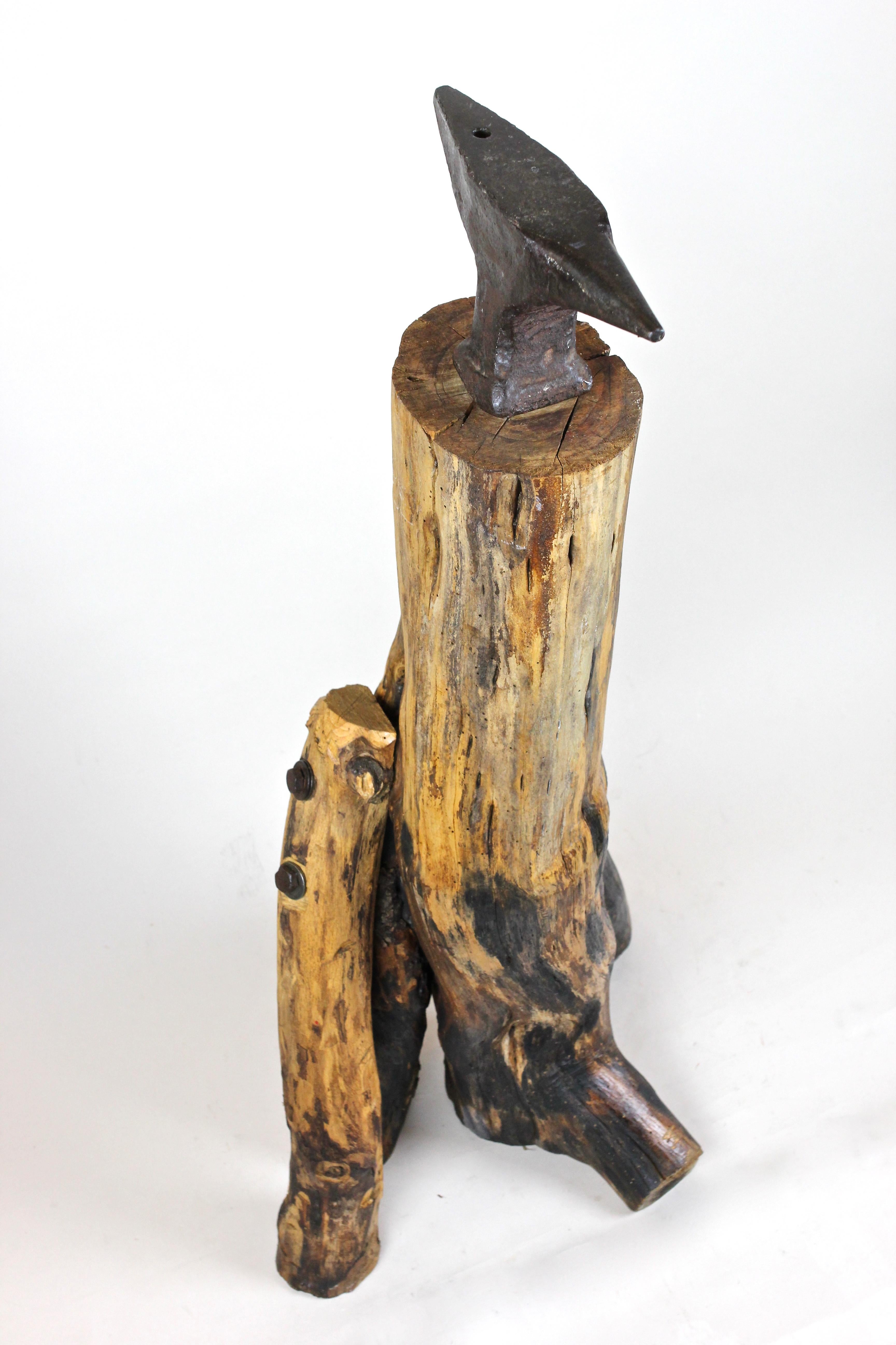 20th Century Industrial Modern Wooden Sculpture, Austria, circa 1915-1920 2