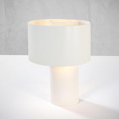 20th Century Ingrid Hsalmarson Table Lamp mod. Spirale New Lamp in Aluminum