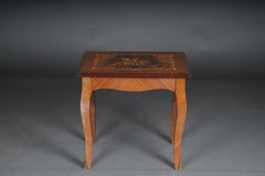 20th Century inlaid baroque side table
