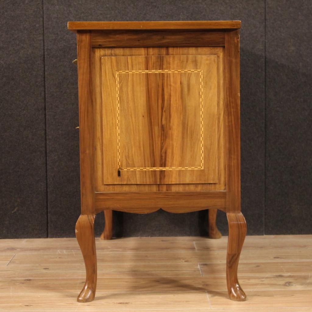 20th Century Inlaid Exotic Wood Italian Dresser, 1980 6