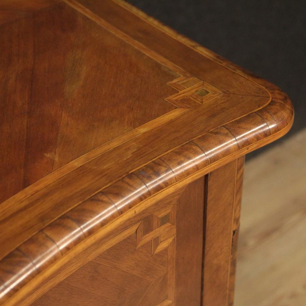 20th Century Inlaid Wood Italian Louis XV Style Dresser, 1950 2