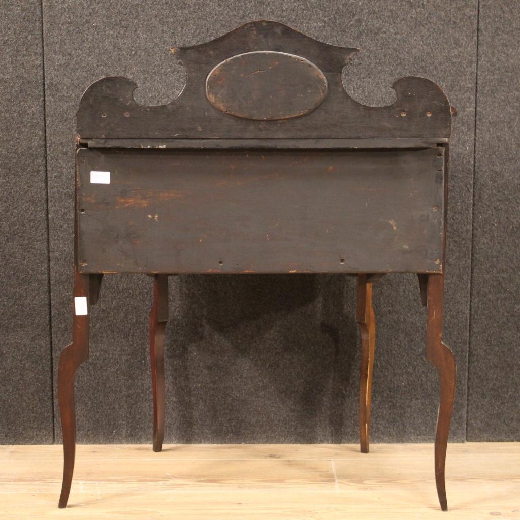 20th Century Inlaid Wood English Dressing Table, 1930 For Sale 6