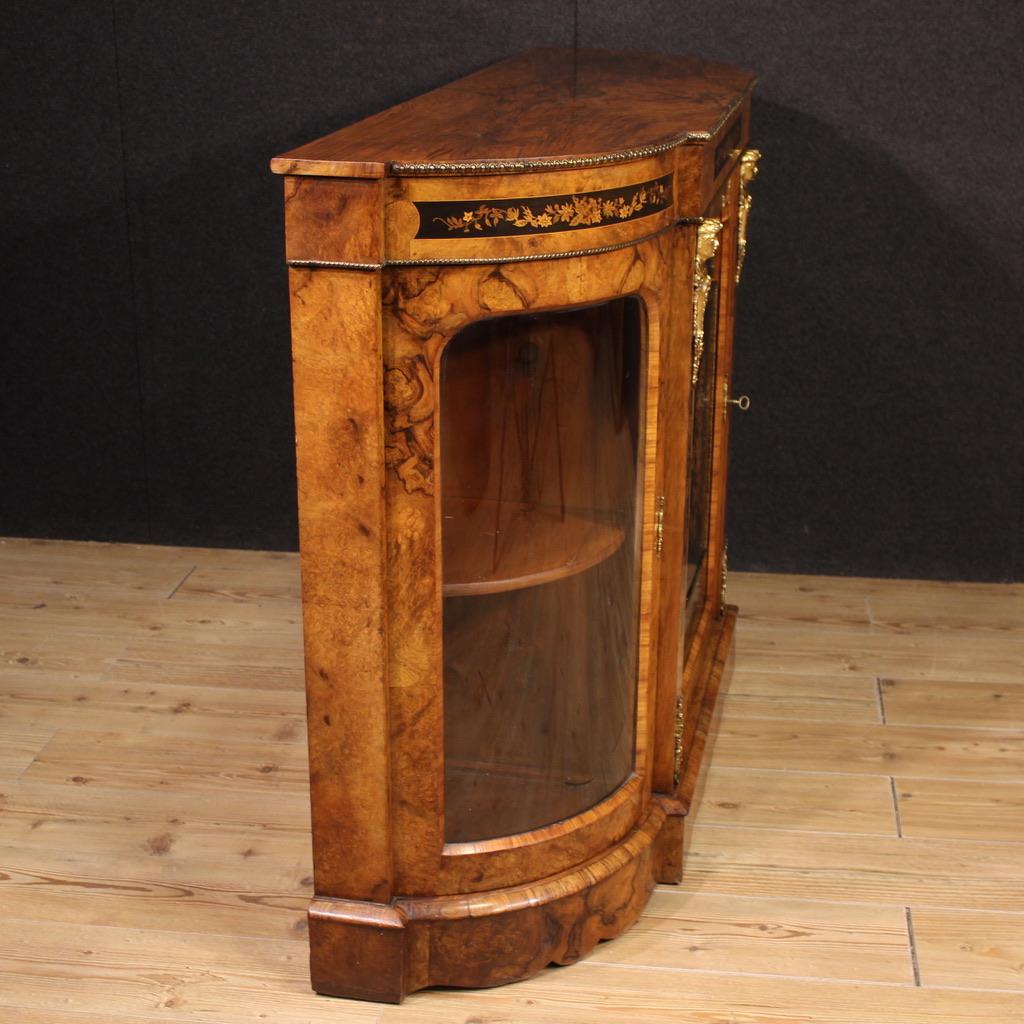 Englisches Sideboard mit Intarsien aus Holz, 20. Jahrhundert, 1920 im Angebot 6