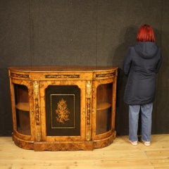 20th Century Inlaid Wood English Sideboard, 1920
