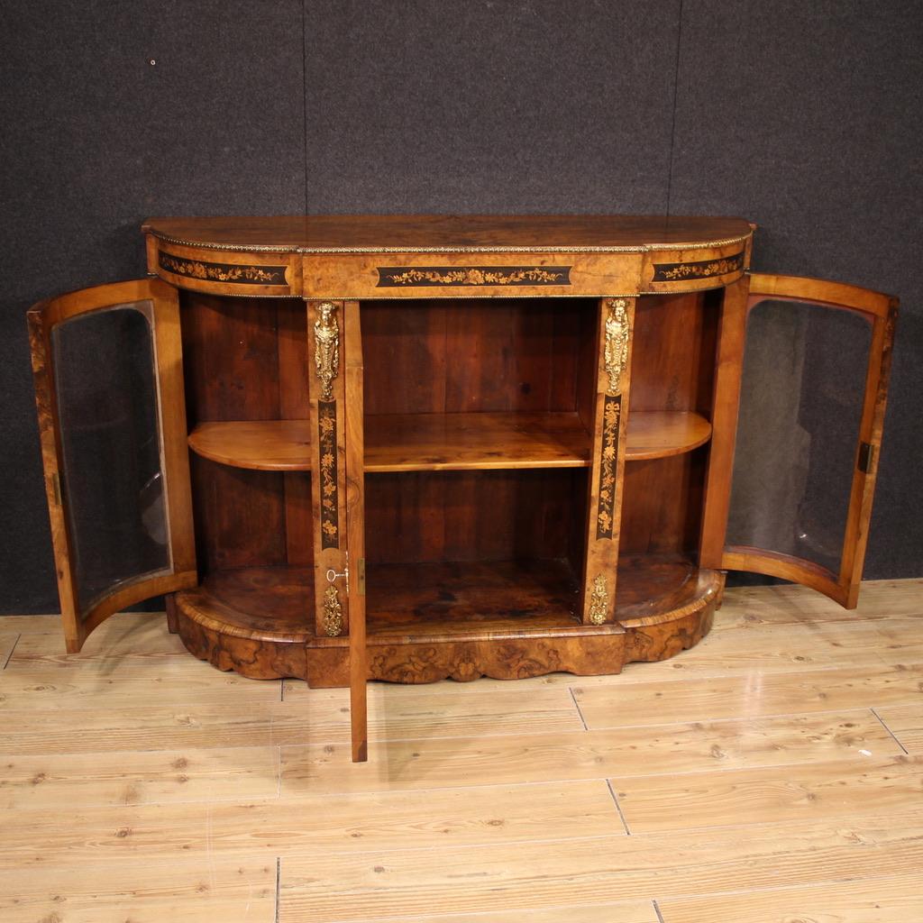 Englisches Sideboard mit Intarsien aus Holz, 20. Jahrhundert, 1920 im Angebot 2