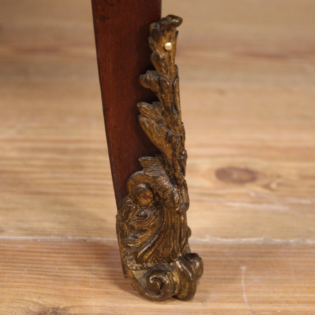 20th Century Inlaid Wood French Napoleon III Style Roll-Top Bureau Desk, 1920 4